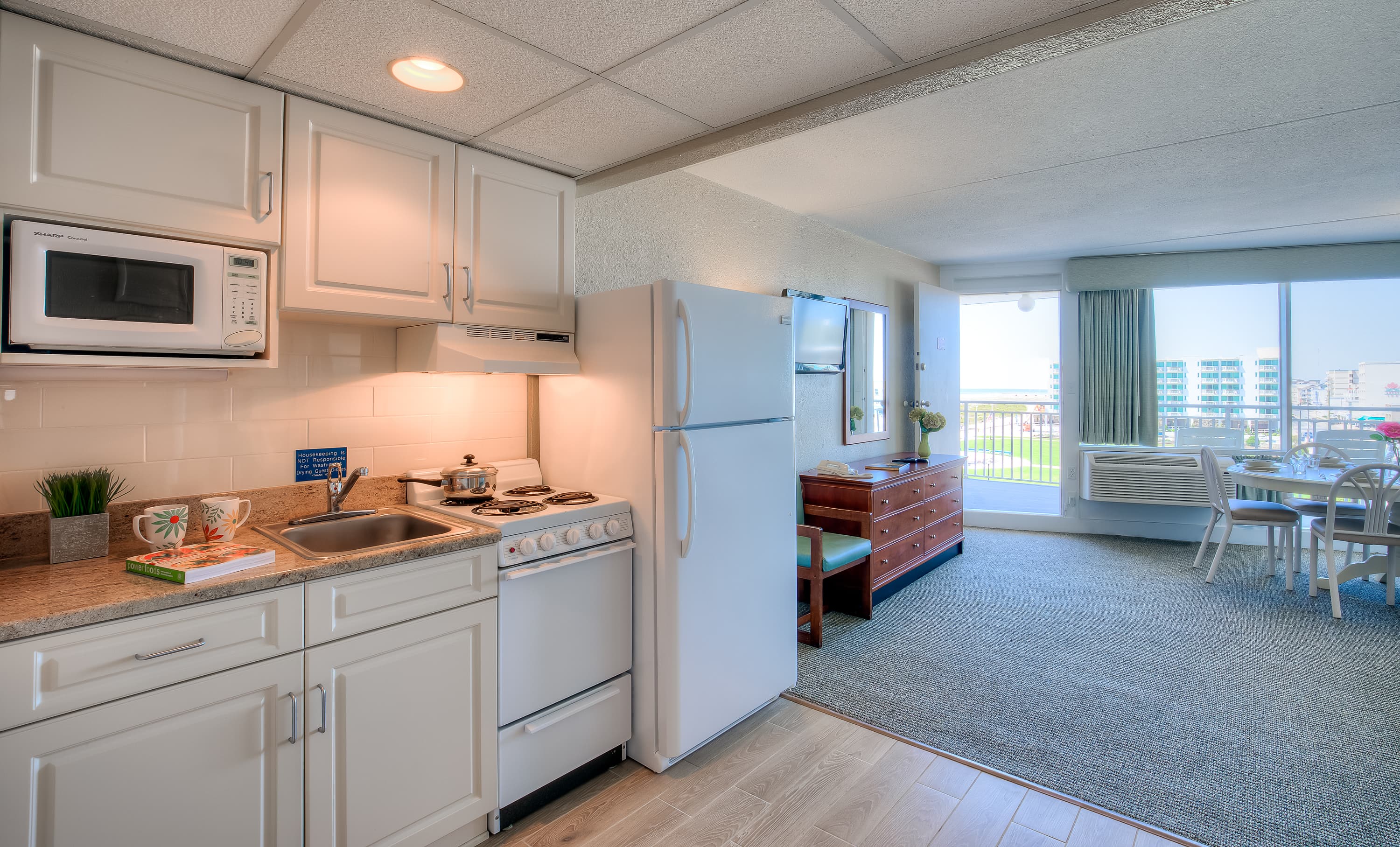 An updated kitchen