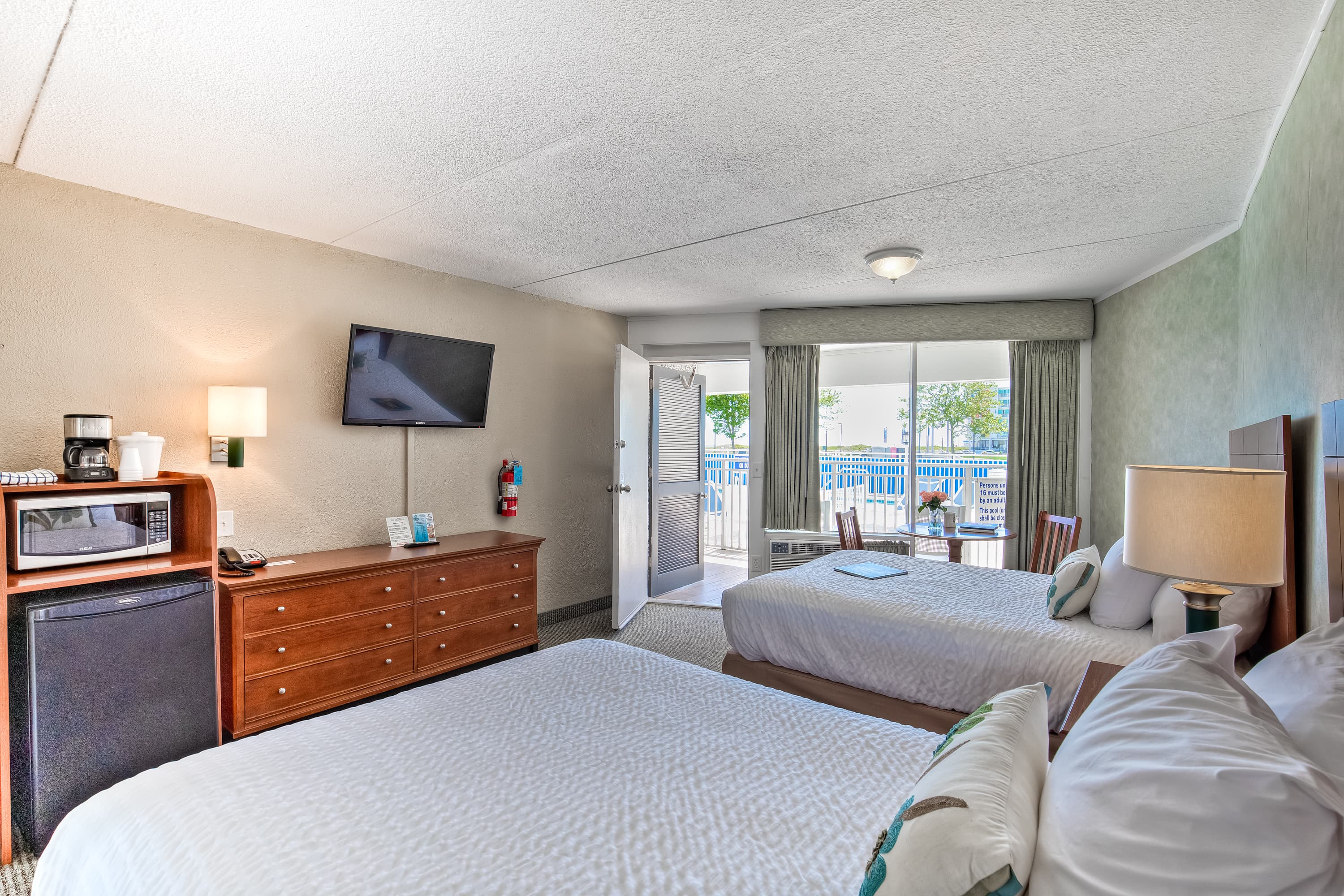 Located on the 1st floor next to the swimming pool