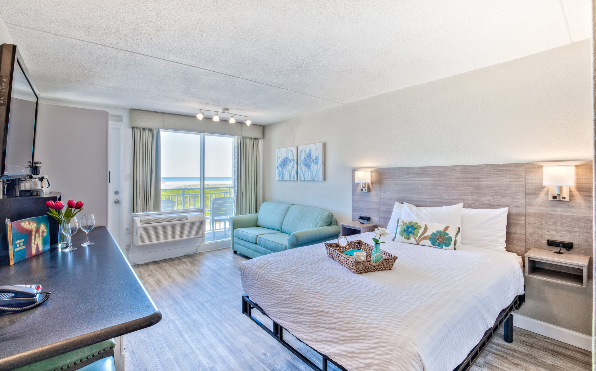 Wildwood Hotel Oceanfront Room with Private Balcony